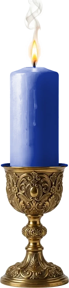 Vela Azul Escura (Anil)