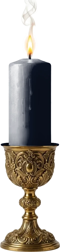 Vela Azul Marinho