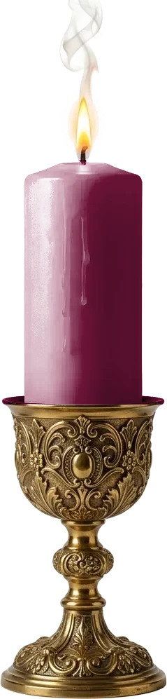 Vela Bordô / Vinho