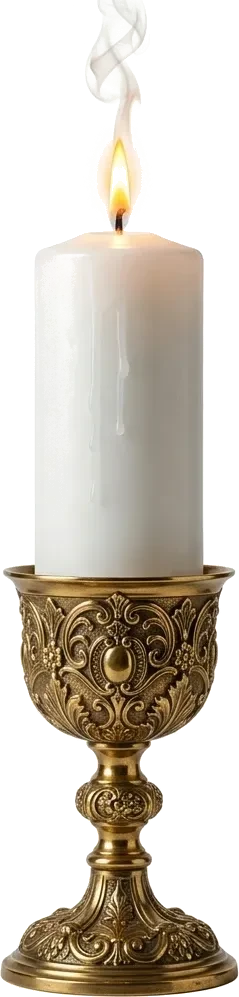 Vela de Caboclo Pena Branca