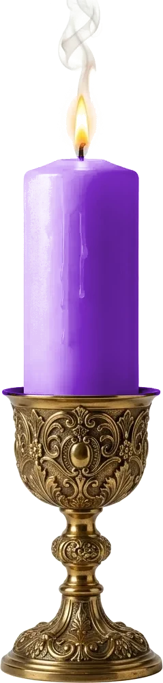 Vela Violeta (Chama Violeta)