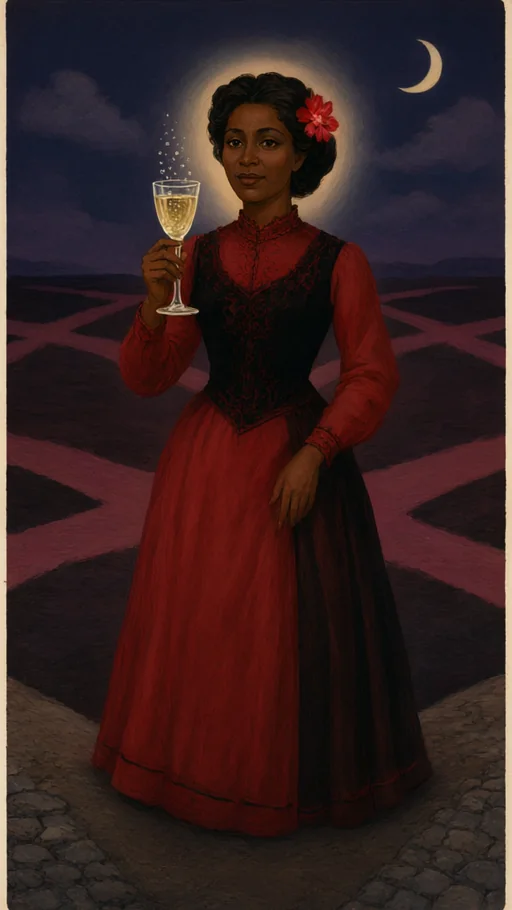 Ilustração de Maria Quitéria em arte sacra